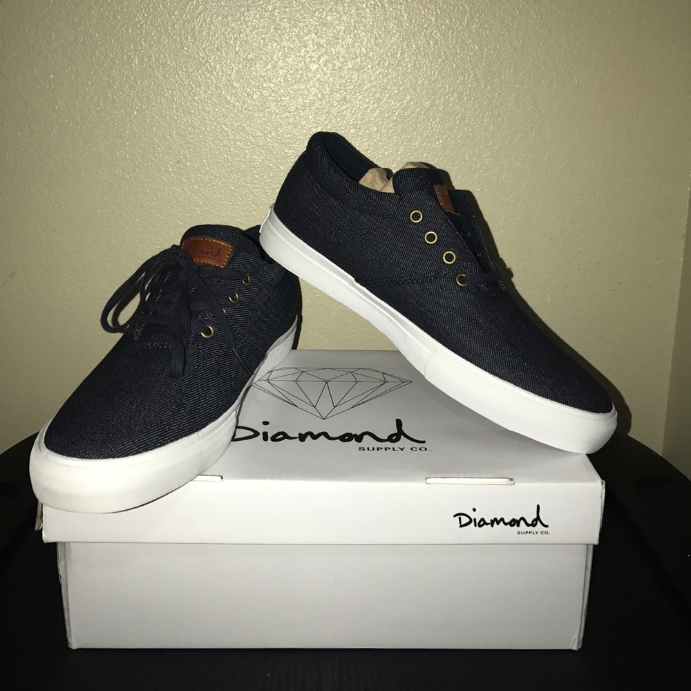Diamond Supply Co. Denim Torey Skate Men's size 9