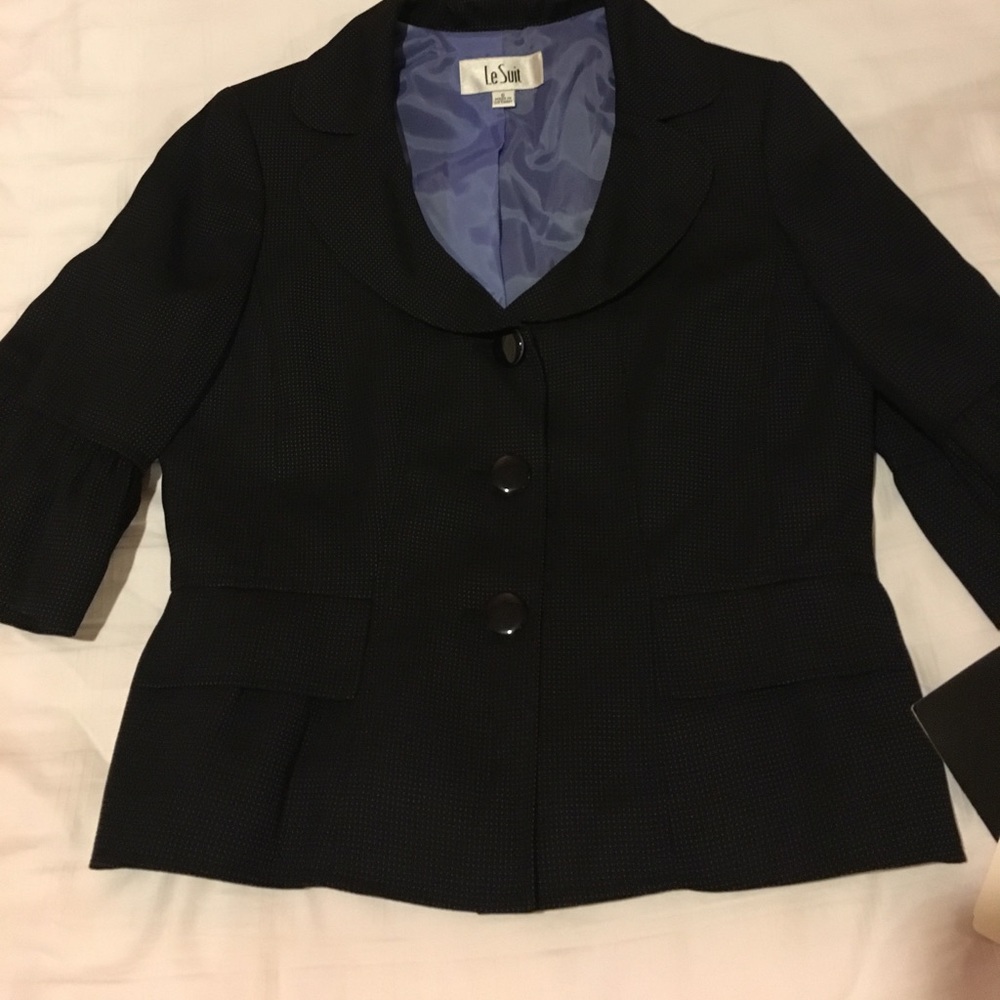 Peplum blazer