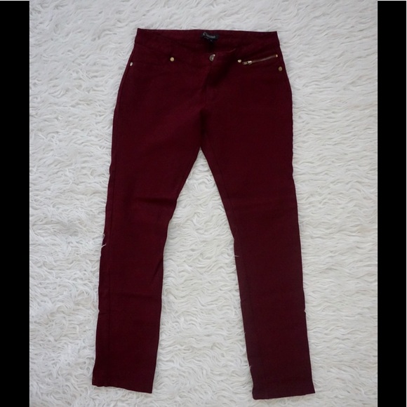Burgundy Pants - Picture 1 of 5