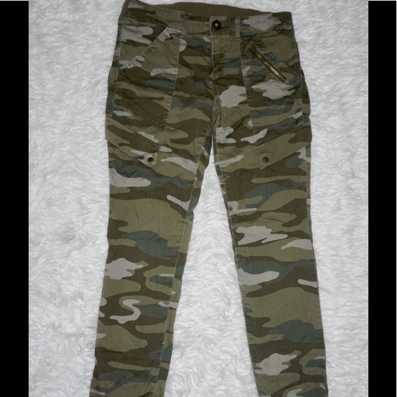 Army Print Pants - Picture 1 of 5