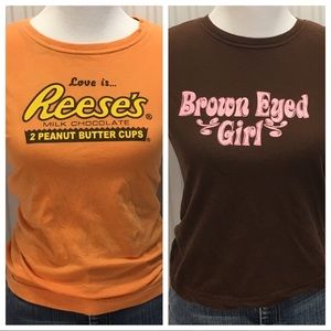 2x L (fits like Medium) T-Shirts.