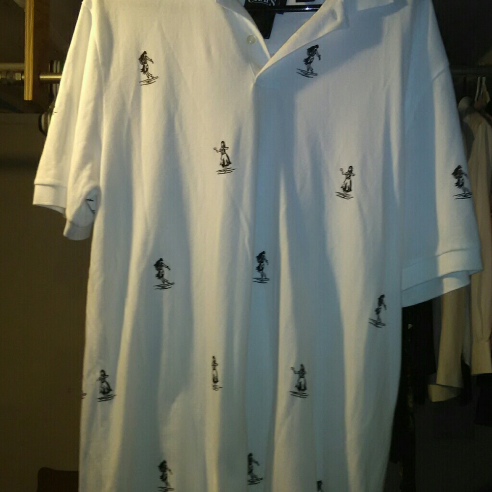 Mens golf/polo short sleeved shirt