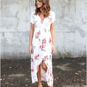 High Low Floral Dress Size Small