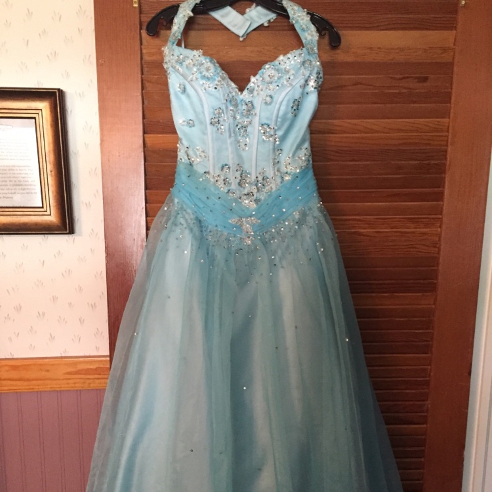 Blue dress size 7