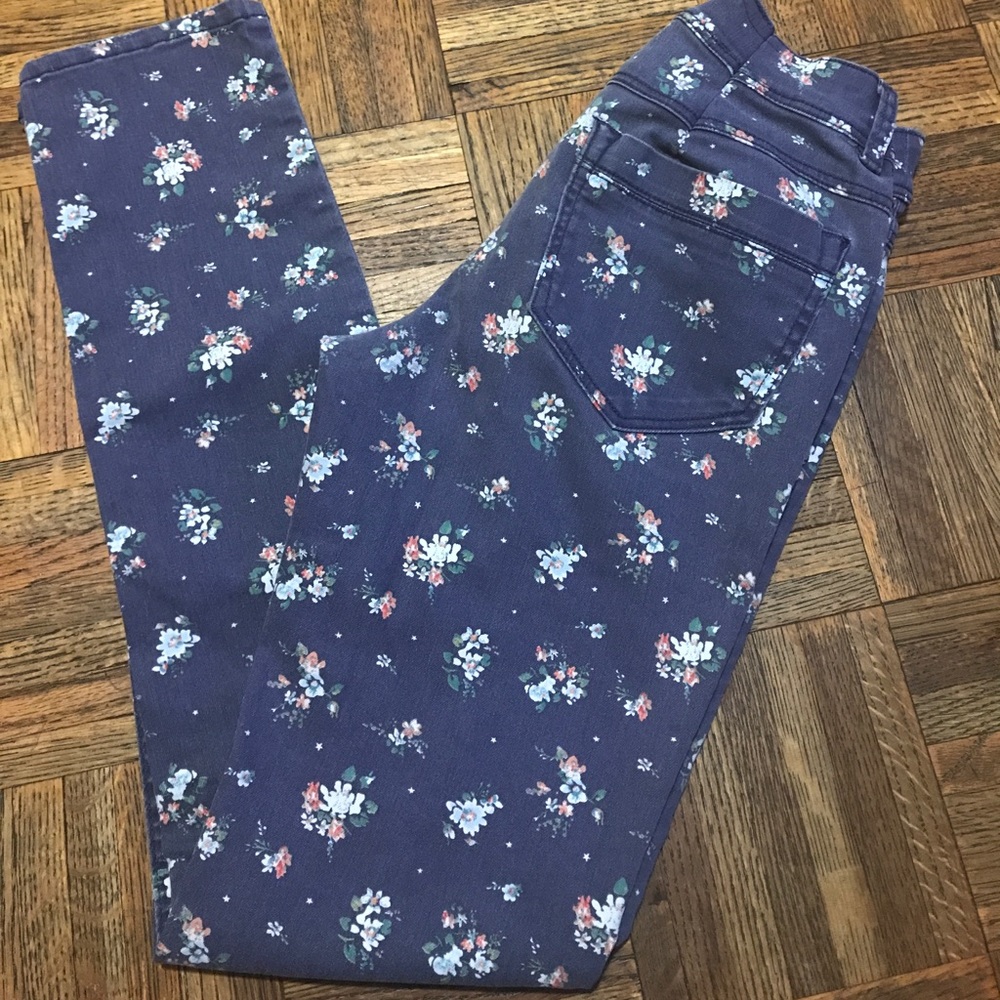 L.O.G.G. Floral Print Jeans Size 13-14Y