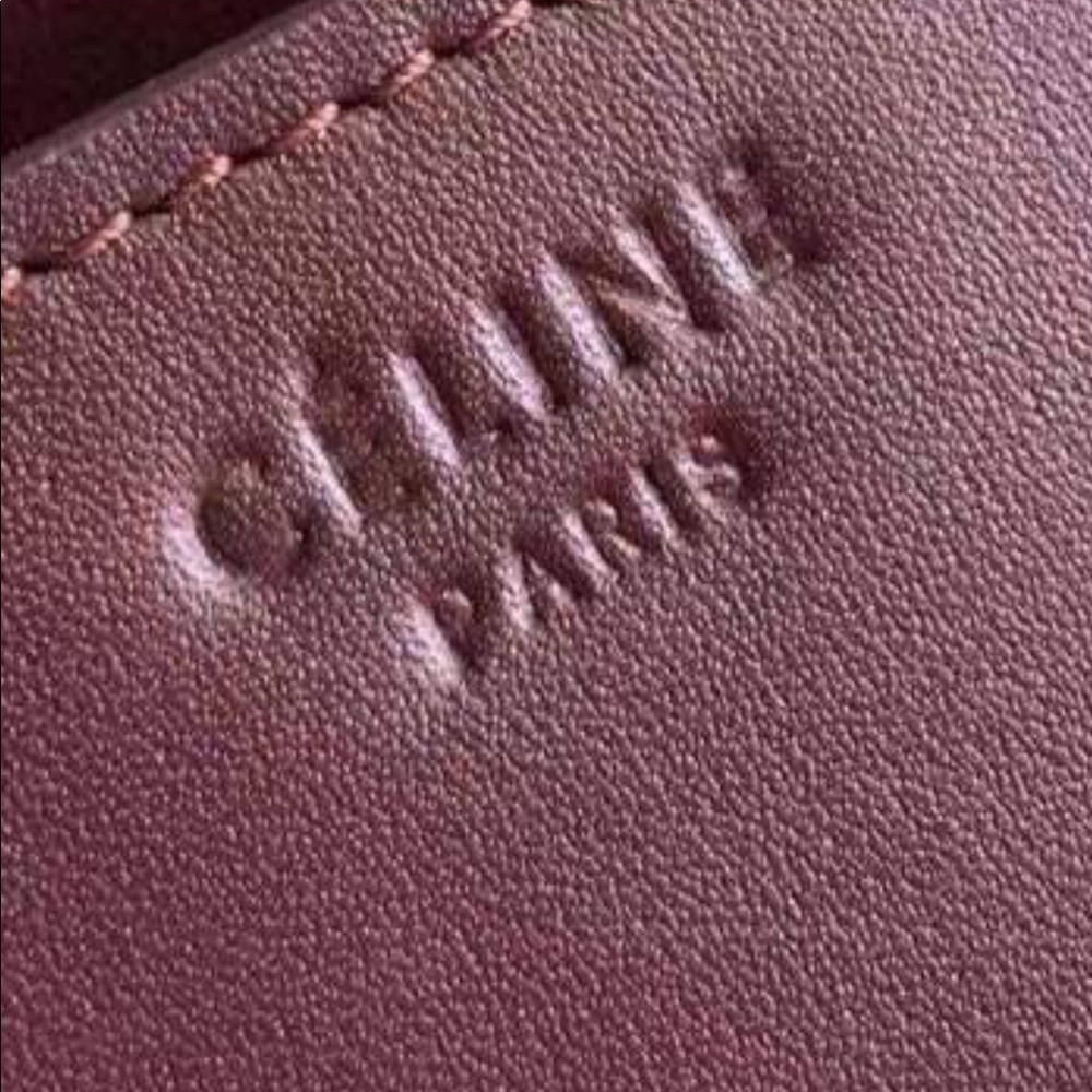 Celine Phantom Burgandy