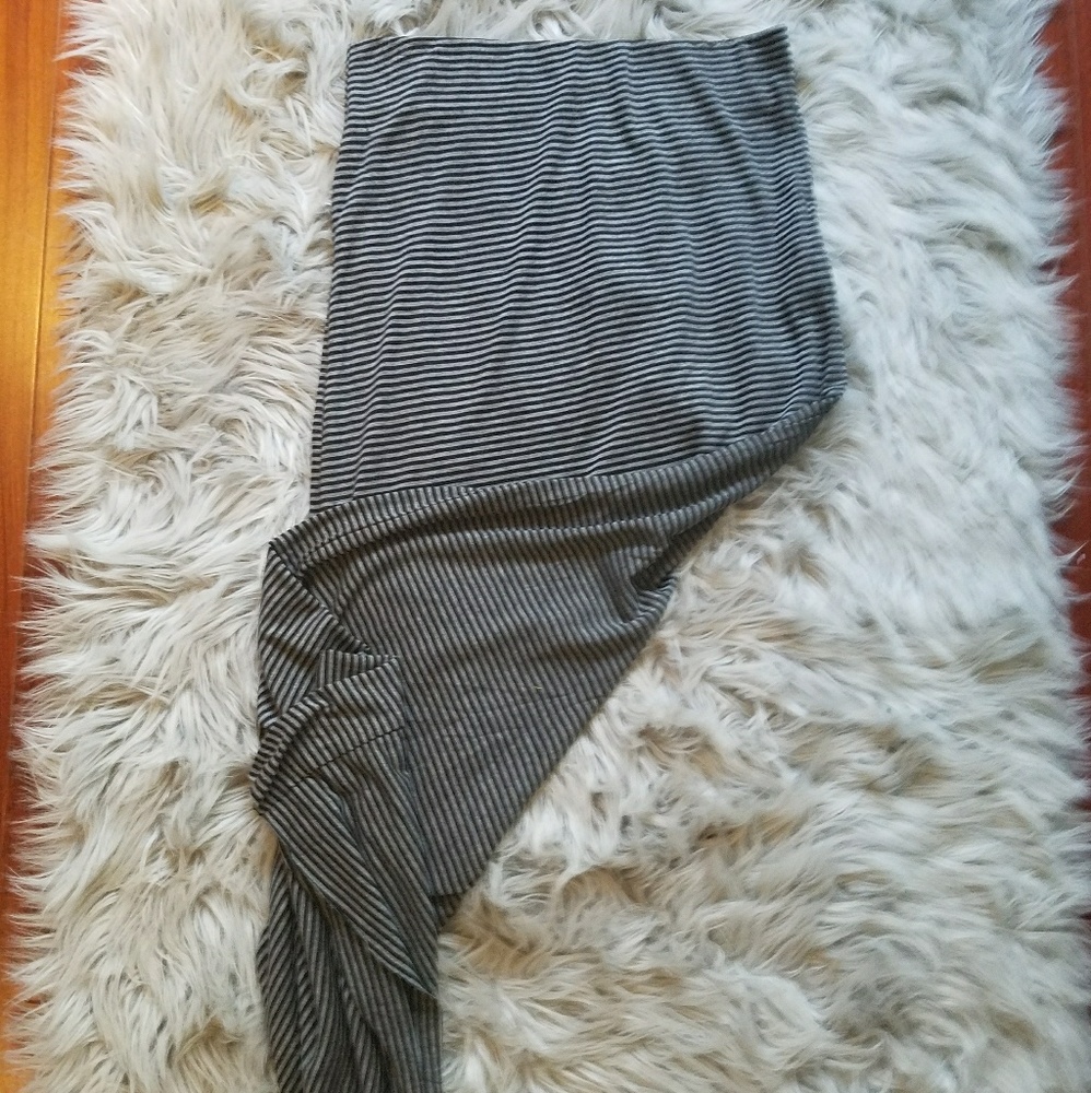 ZARA Cotton Maxi Skirt