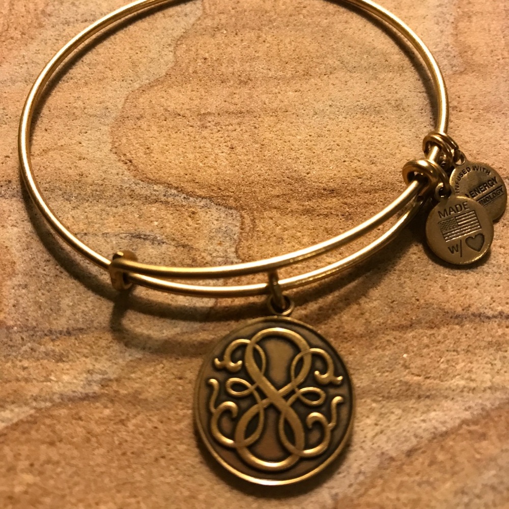 Gold Alex and Ani Bracelet