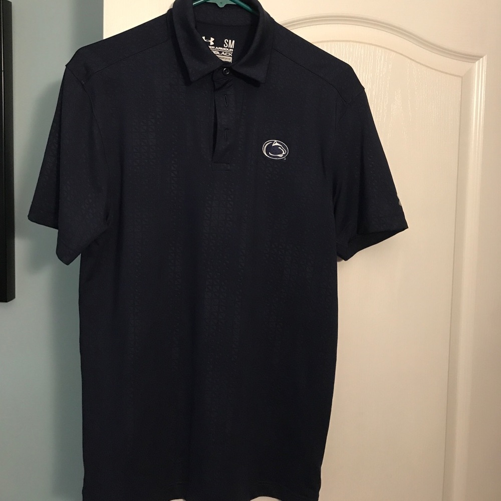 Penn state under armour golf shirt