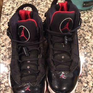 Nike Jordan 6 ring black varsity red