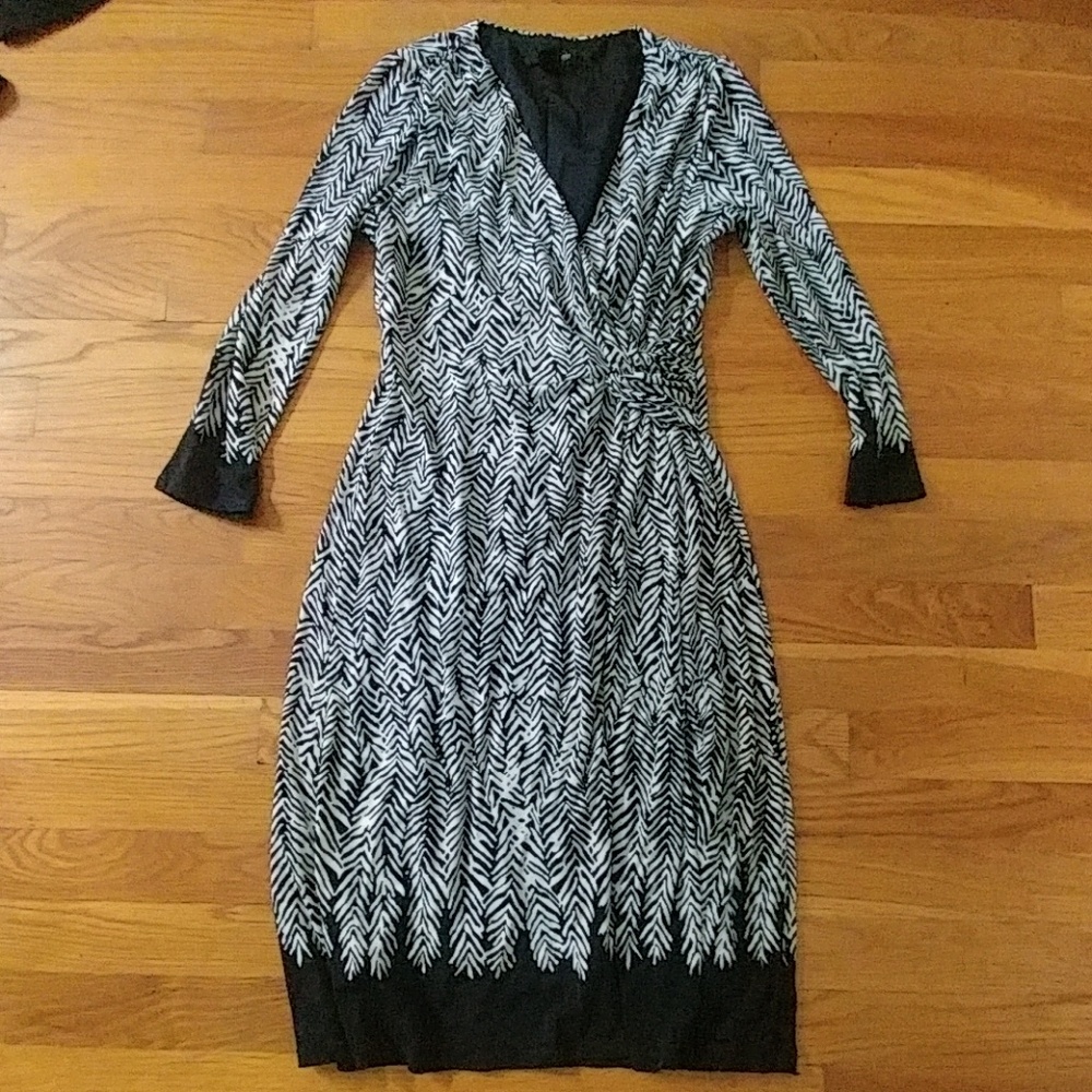 Faux wrap WHBM dress