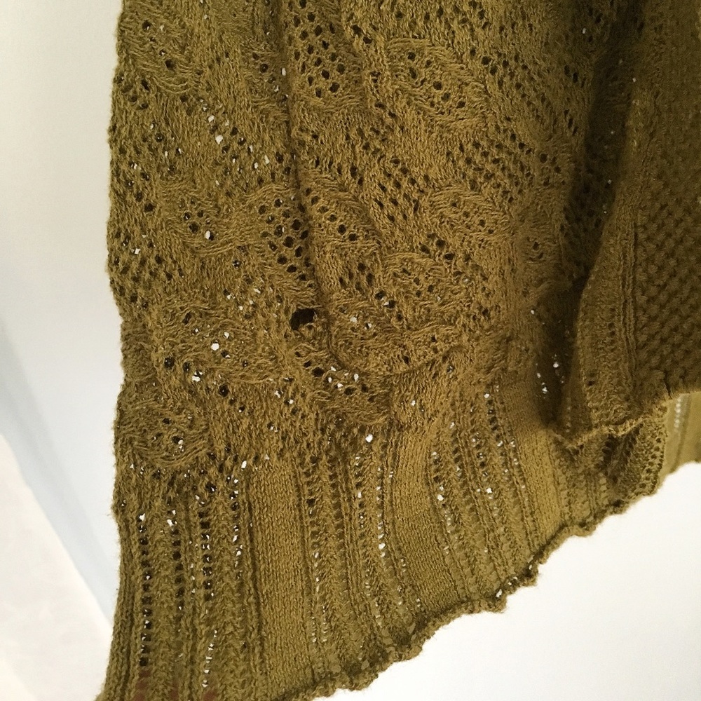 {anthro} pointelle wisp cardigan - Picture 6 of 8