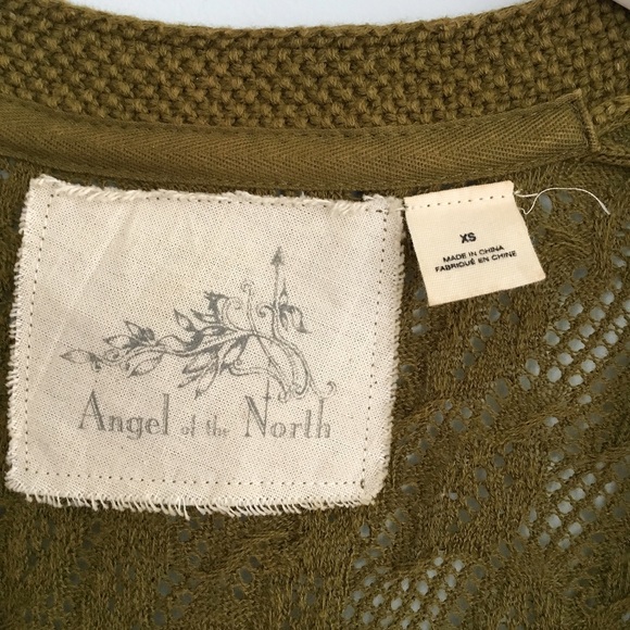 {anthro} pointelle wisp cardigan - Picture 7 of 8