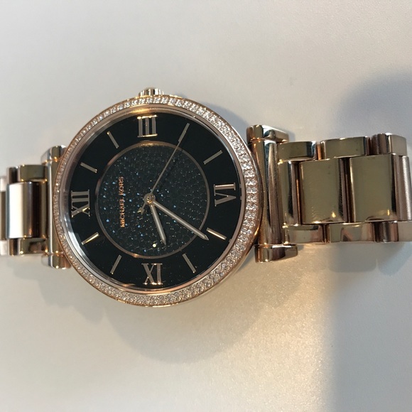 Catlin Rose Gold Plated Micheal Kors Watch - Picture 4 of 5