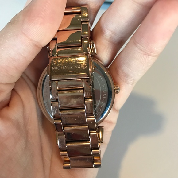 Catlin Rose Gold Plated Micheal Kors Watch - Picture 3 of 5
