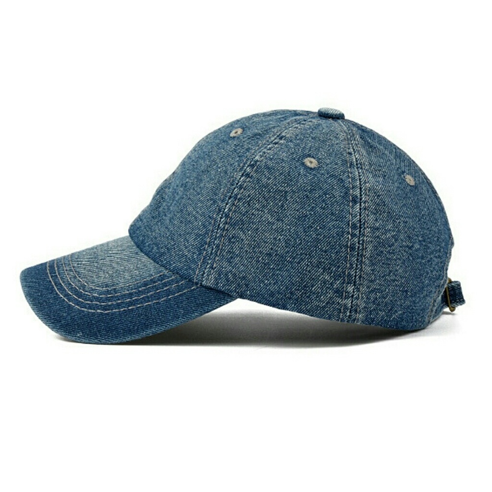 Denim Baseball Cap - Picture 3 of 4
