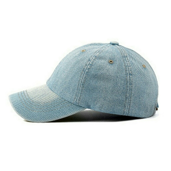 Denim Baseball Cap - Picture 2 of 4