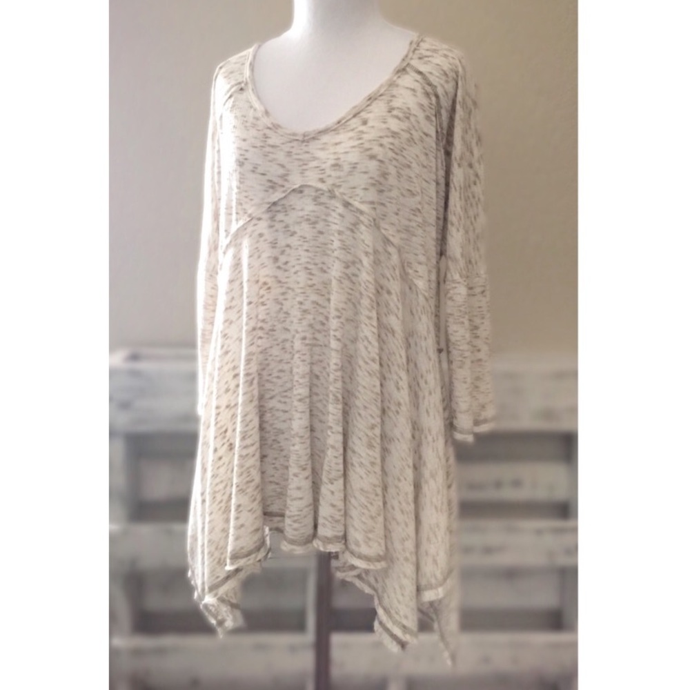 Boho Asymmetrical Hem Tunic
