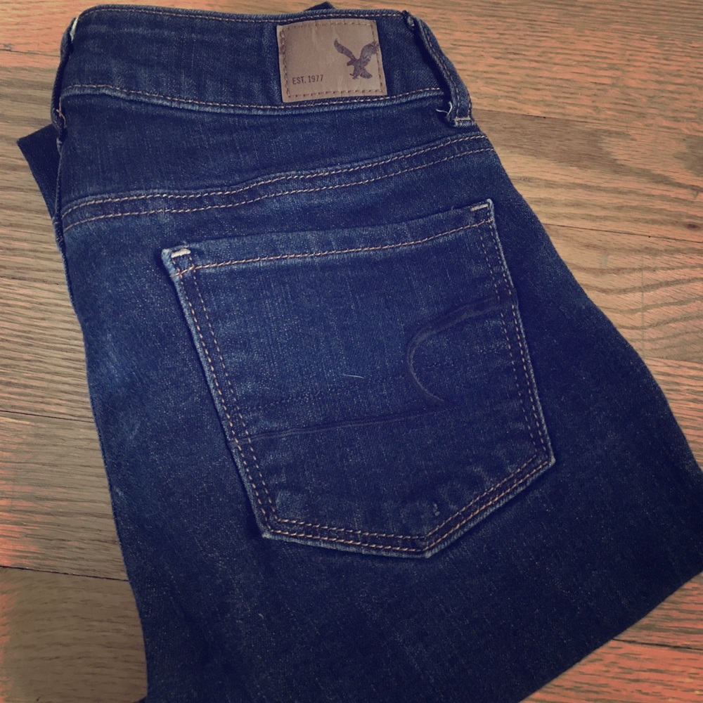 American Eagle Dark Wash Skinny Jeans