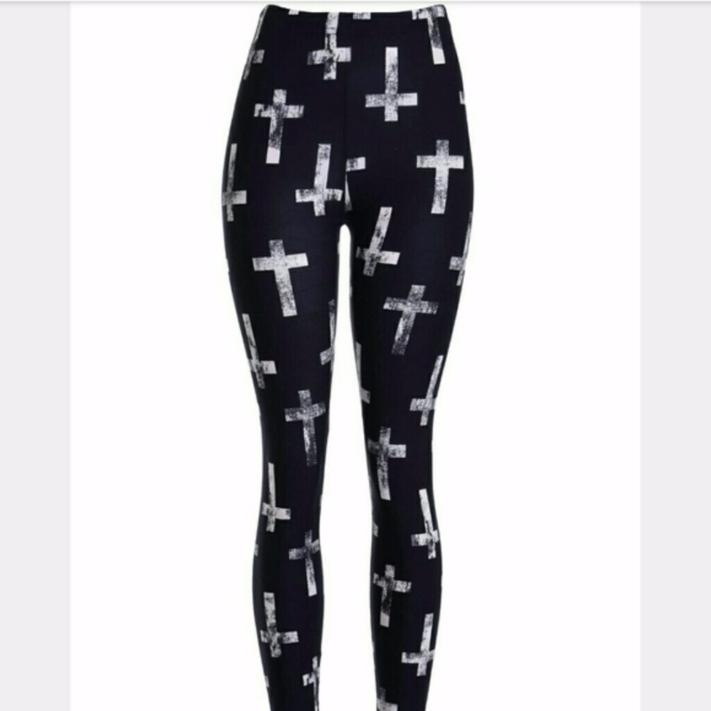 Antique Cross Leggings - Picture 4 of 4
