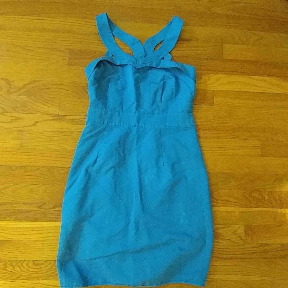 Blue Reiss dress