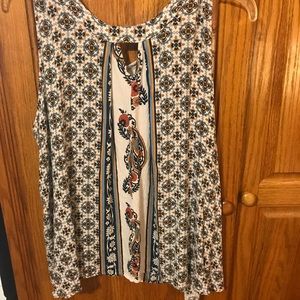 Cute bohemian top