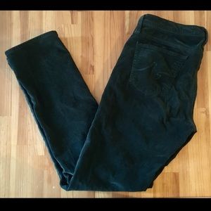 Anthro Forest Green Cords