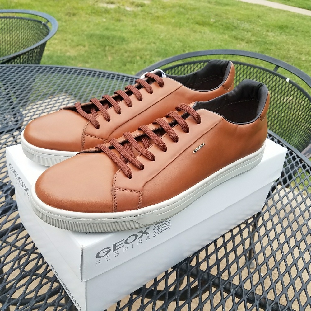 Geox leather sneaker