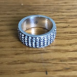 Brighton pave CZ ring, size 6