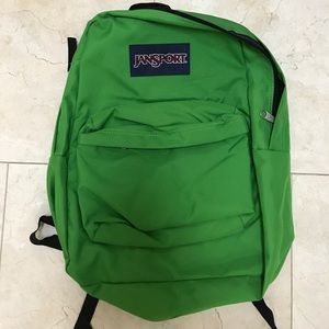 Jansport back pack green apple