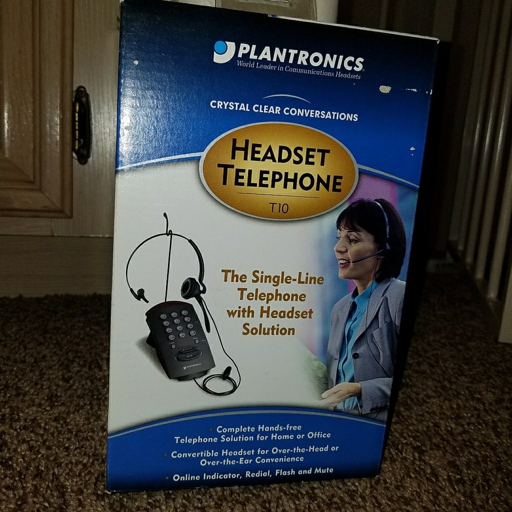 Plantronics Headset Telephone.