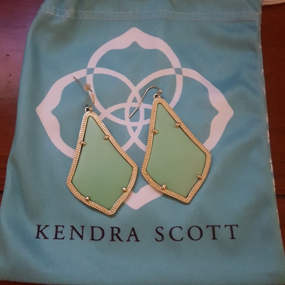 Kendra Scott Alexandra Earrings Mint