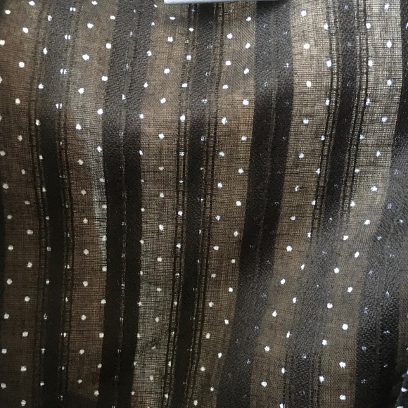 Ann Taylor Brown Polka Dot Blouse NWOT 6 - Picture 6 of 6