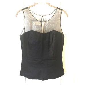 White House Black Market corset style top Sz4