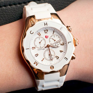 AUTHENTIC Michele Tahitian Jelly Bean Watch