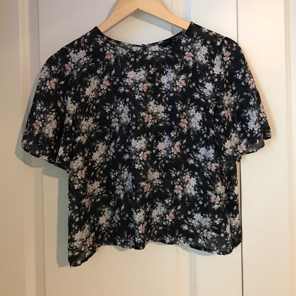 Club Monaco Floral Set (skirt and top) - Picture 8 of 15