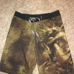 Affliction 32" board shorts