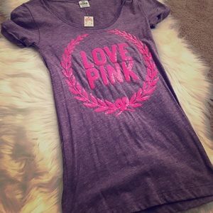 VS Pink T Shirt Size Small