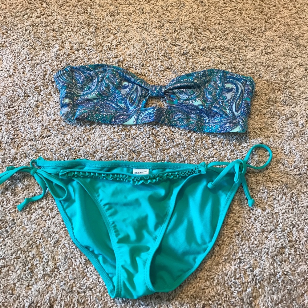 H&M Strapless Swim Top