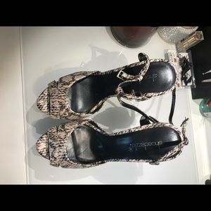 Platform heels to jazzy up your outfit...