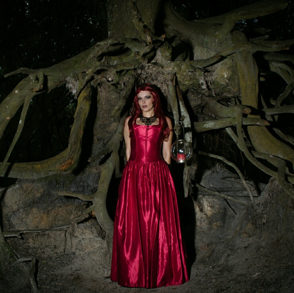 Red formal dress **Open to trades **