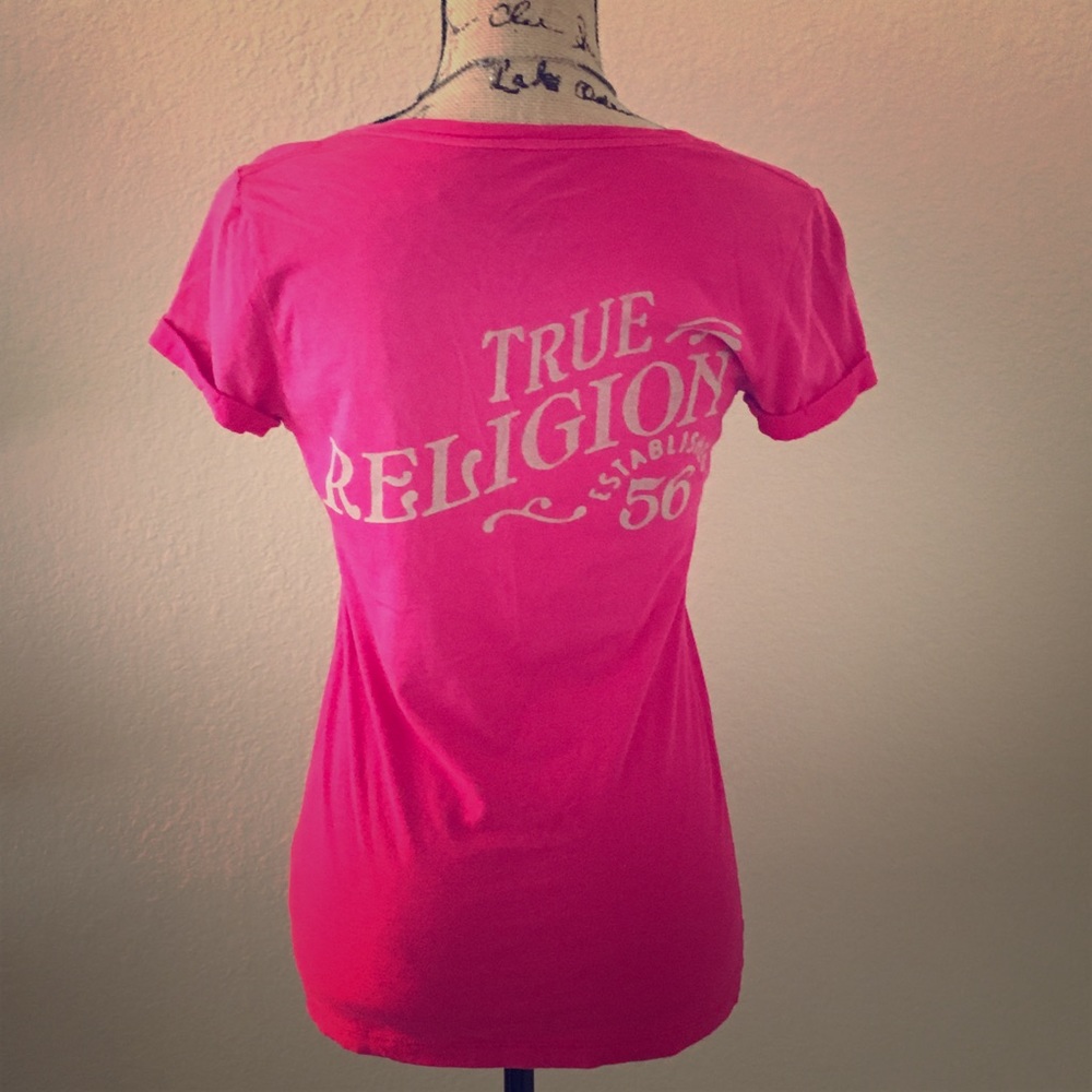 True Religion - Jane v-neck tee XS