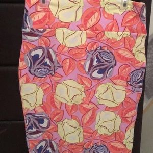 Lularoe floral skirt
