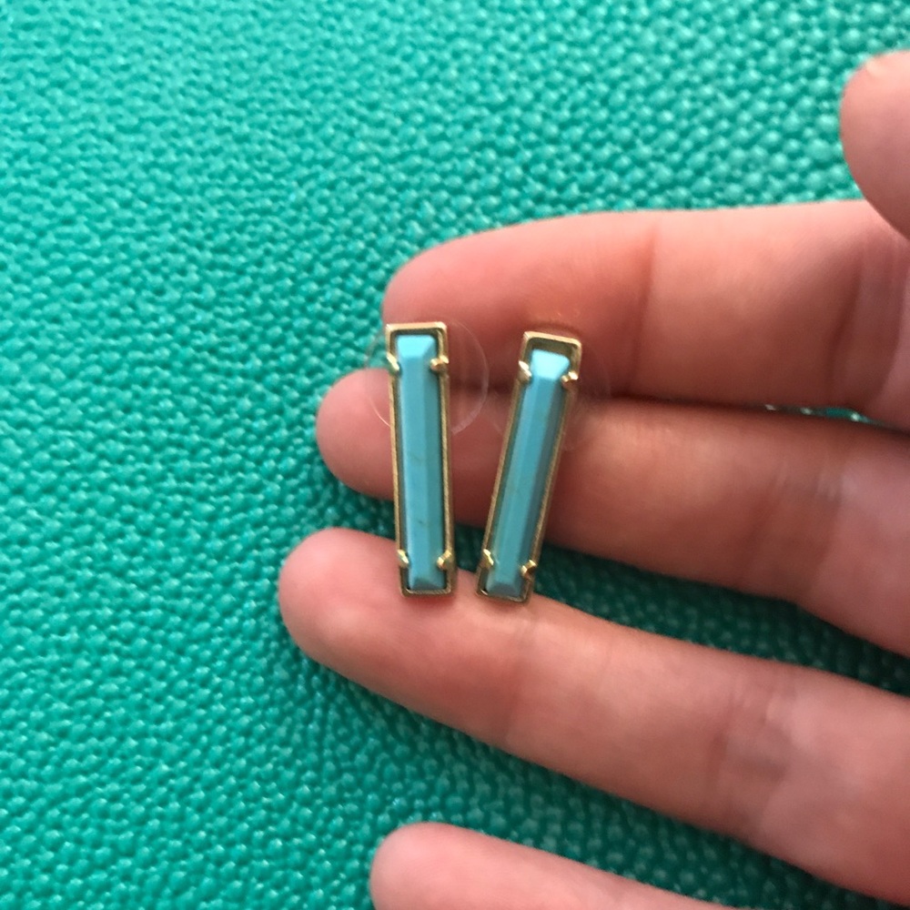 Kendra Scott turquoise earrings