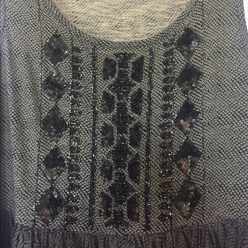 Anthropologie Akemi + Kin Beaded Swing Peplum - Picture 2 of 4