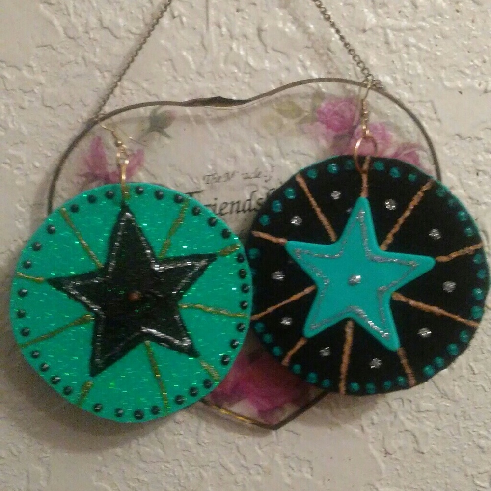 Star bright earrings