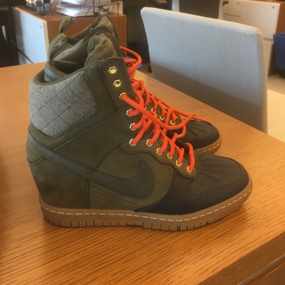 Nike Dunk Sky Hi Sneakerboot 2.0 Dark Loden Green