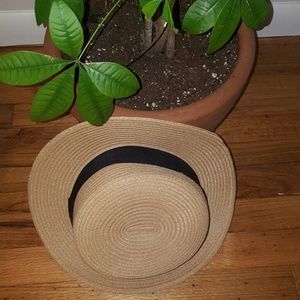 Women's boater hat