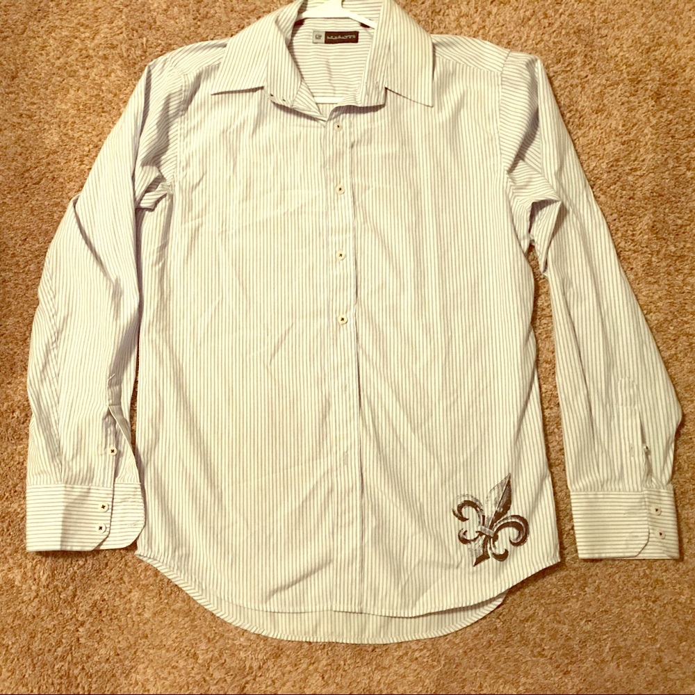 Long sleeve Graphic button up