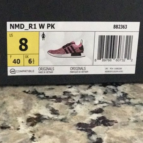 Adidas nmd r1 shock pink - Picture 4 of 4